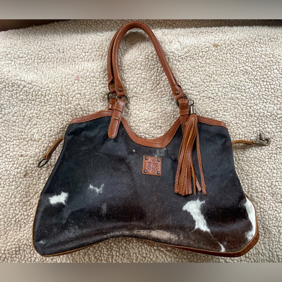 StS Ranchwear Yipee Kiyay Hobo Shoulder Bag - Like new! - Picture 1 of 4